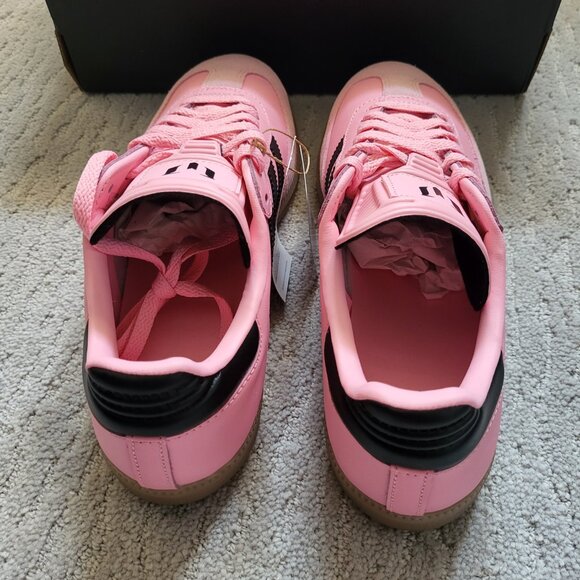 Size 7.5M / 8.5W - Adidas Samba Inter Miami CF Messi Pink IH8158 - AUTHENTIC NEW - Picture 5 of 9